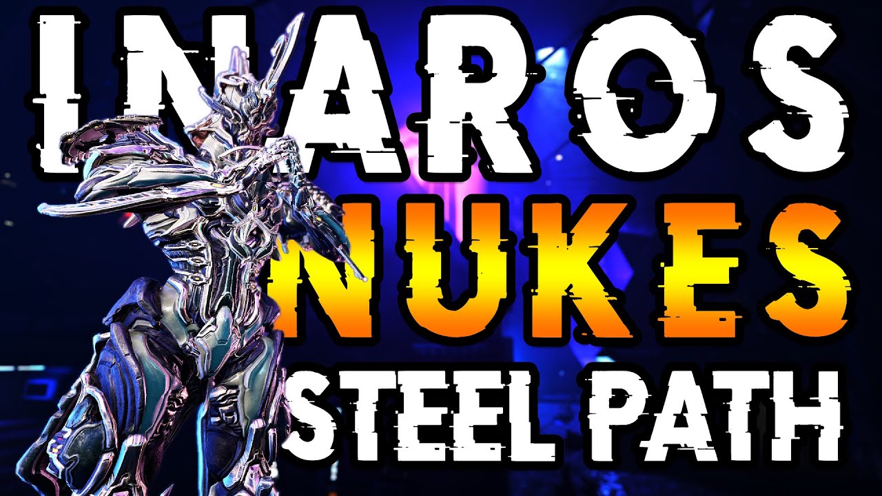 INAROS NUKES Steel Path | Ability Nuke Inaros Build! | Elemental Sandstorm INAROS BUFF!