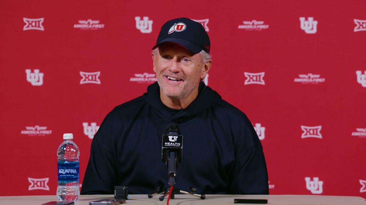 Head Coach Kyle Whittingham weekly press conference - 10.27.25
