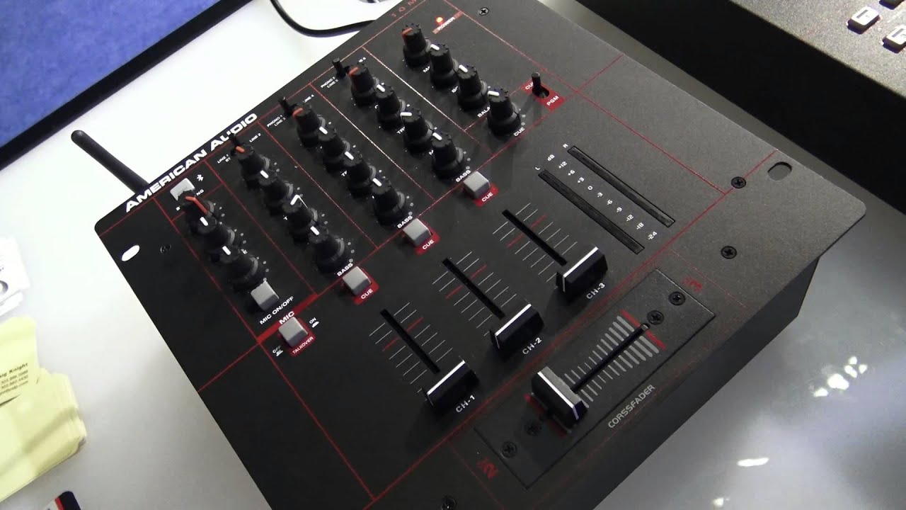 American Audio 10 MXR BT Bluetooth Mixer at NAMM 2016