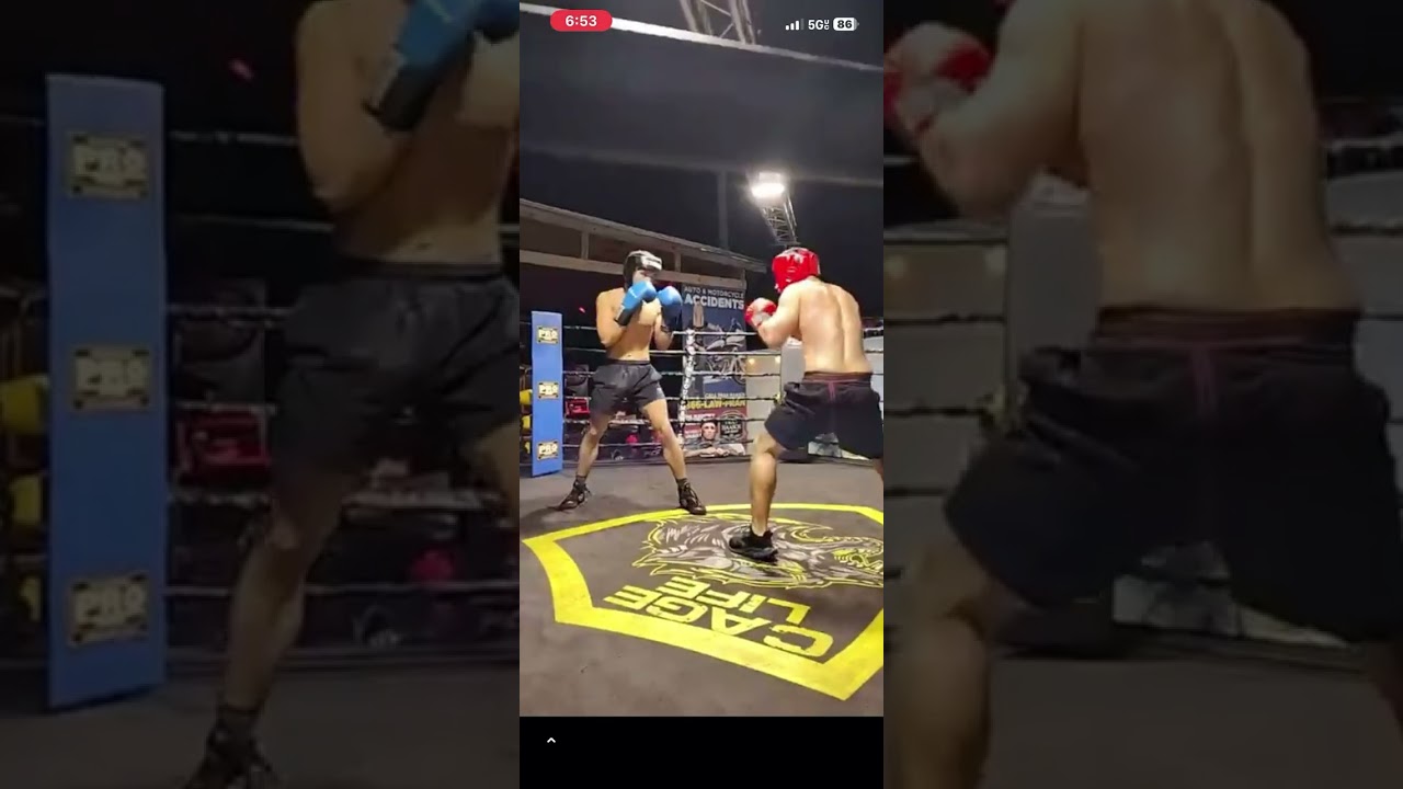 My second boxing match