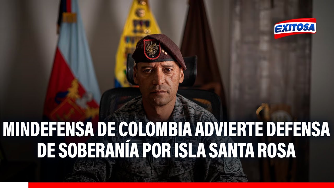 🔴🔵 MinDefensa de Colombia advierte sobre disputa con Perú: Nuestras fuerzas defenderán la soberanía