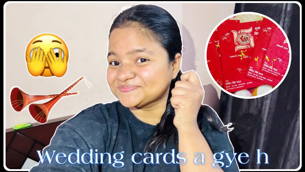 Finally Wedding Card Aa Gaye 💌 | Bride To Be 👰 | Indian Wedding Vlog | brightHema
