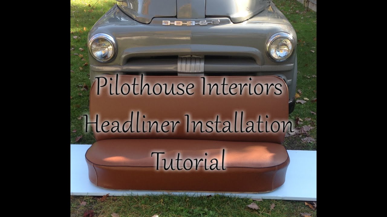 Pilothouse Interior Kit - Installation Guide