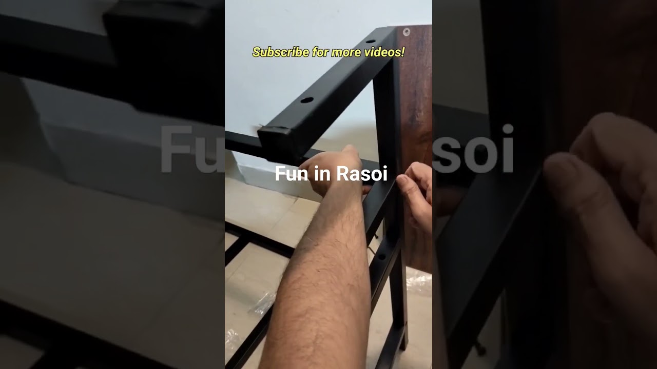 unboxing my new microwave stand from Amazon 🌸#amazing#unboxing #shorts #amazon #funinrasoi