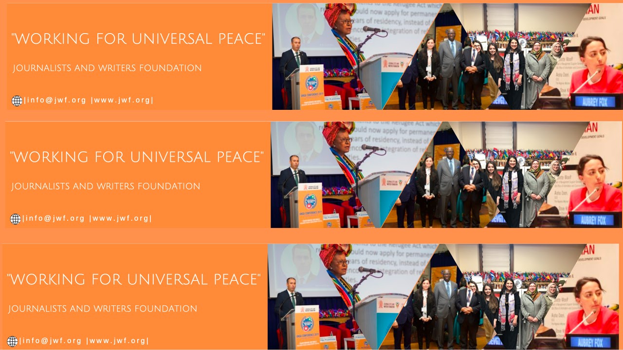 Journalists and Writers Foundation JWF Live Stream