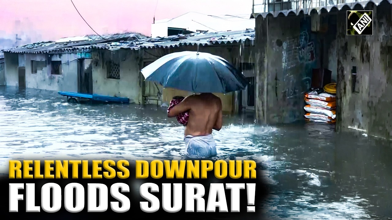 Heavy rain triggers massive waterlogging, roads and homes inundated
