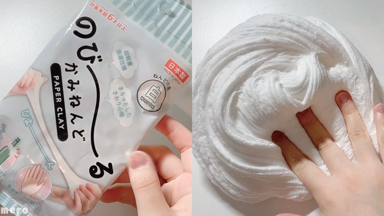 【CanDoクレイ】初めて見るクレイでスライム作ってみた‼︎Clay slime #スライム #slime