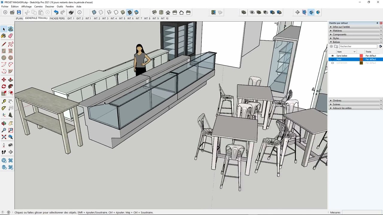 Présentation et analyse du projet d'un magasin/boutique
