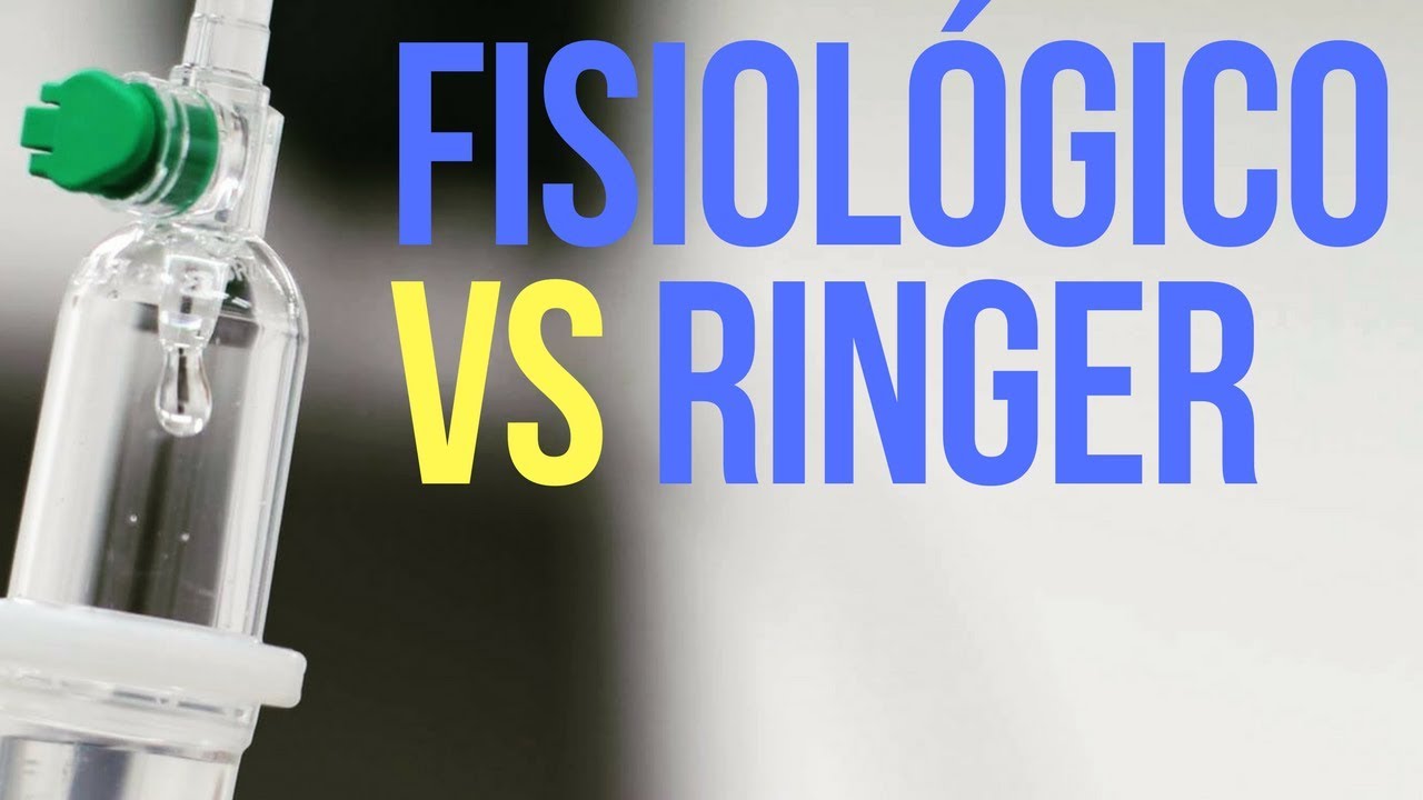 Usar o soro fisiol&oacute;gico ou ringer lactato para hidratar seus pacientes?
