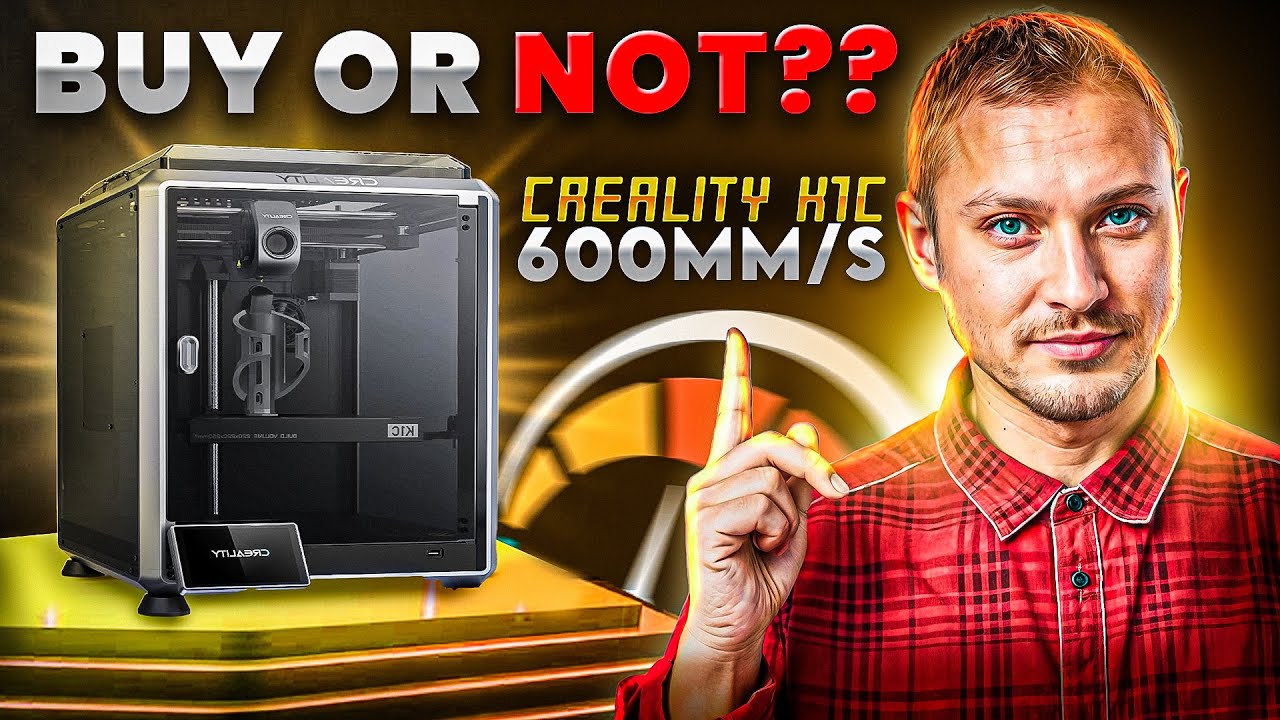 Creality K1C Review| Buy or Not | Value for Money 3D Printer?