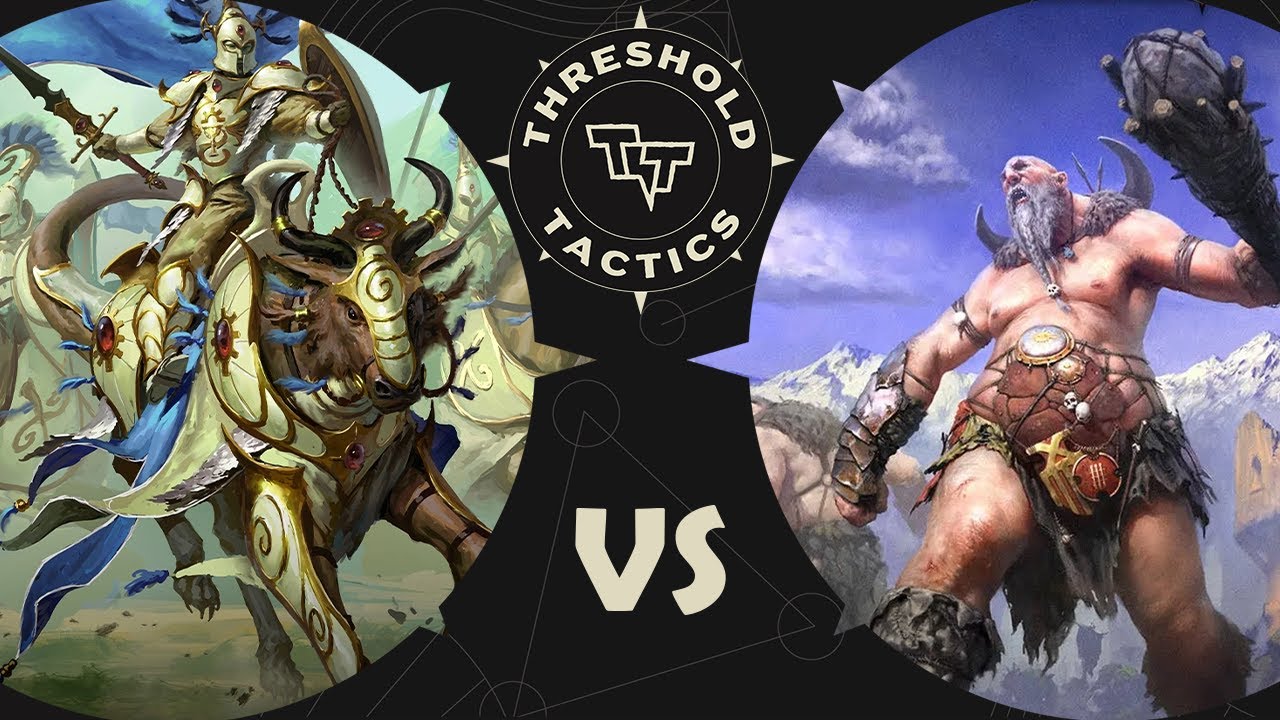 Lumineth Realm-lords vs Sons of Behemat: Age of Sigmar 4 Battle Report