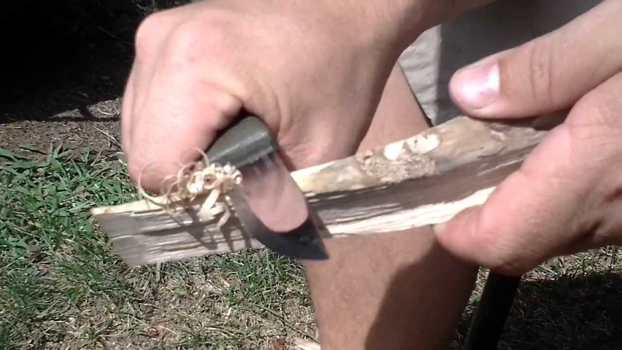 sharpening a mora knife.