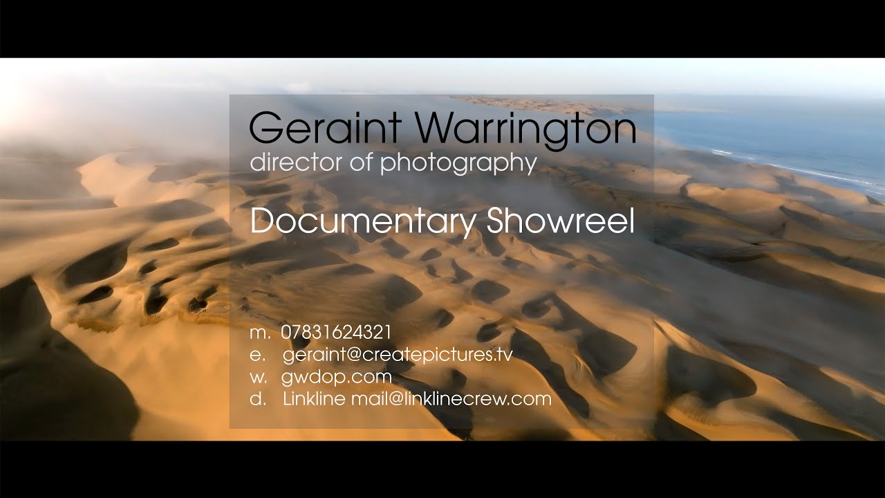 Geraint Warrington Documentary Showreel 2025