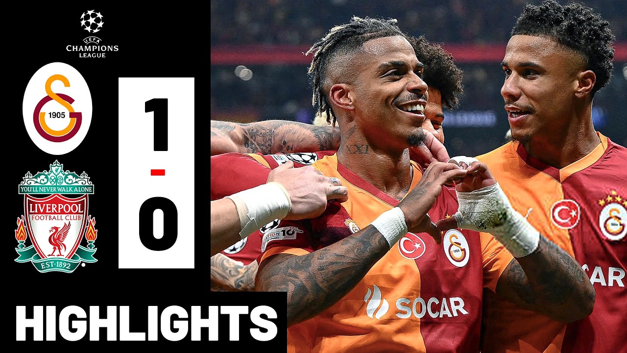 Galatasaray vs Liverpool 1-0 Highlights ALL Goals Champions League 25/26