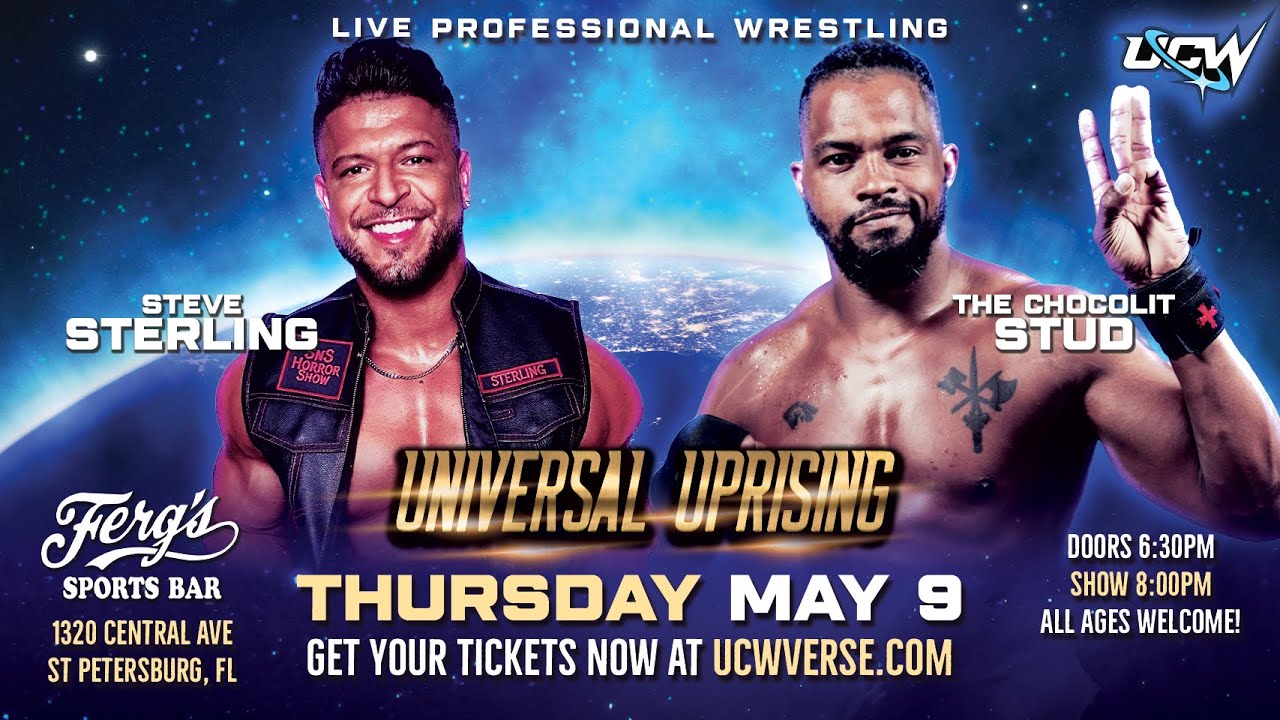 [FREE MATCH] The Chocolit Stud vs Steve Sterling - UCW Universal Uprising