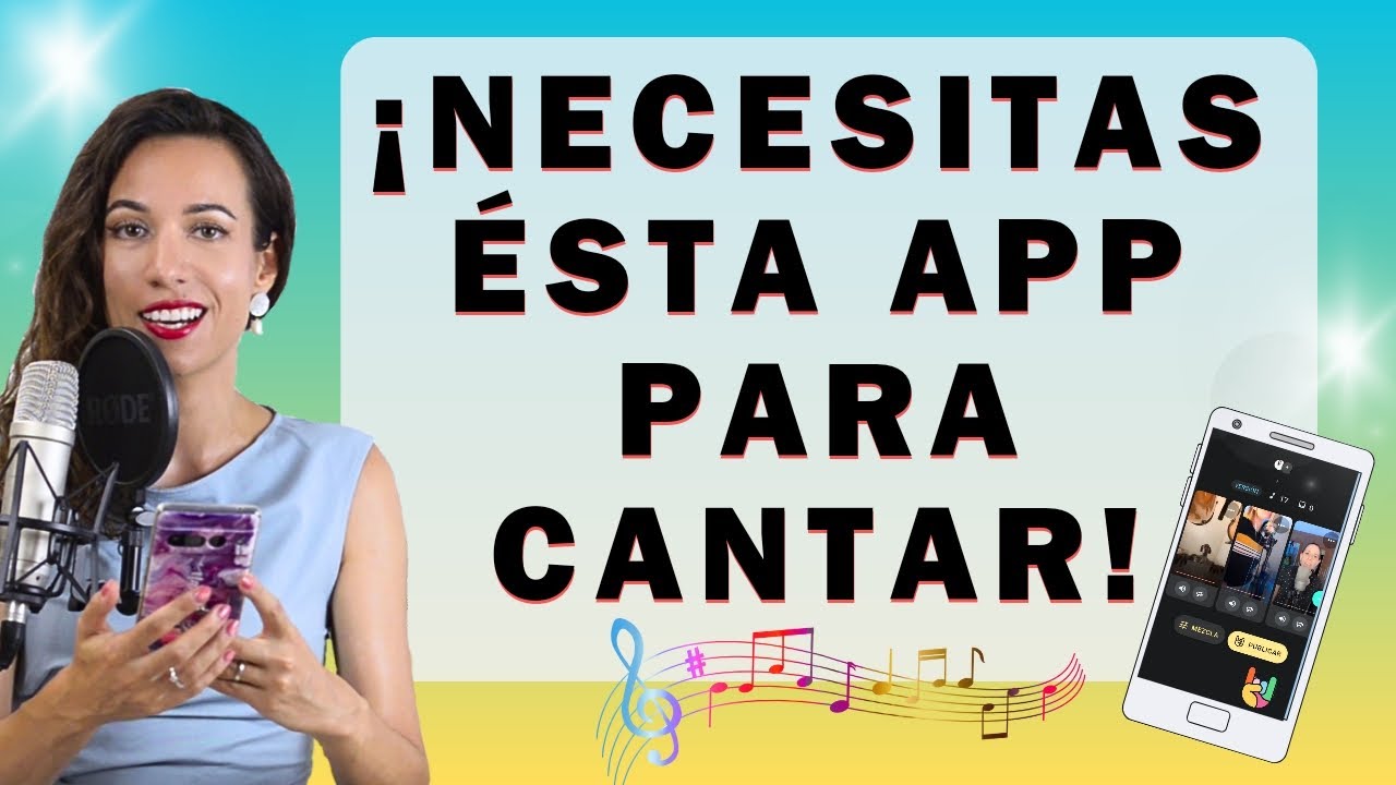 🔥LA MEJOR app GRATIS para CANTANTES y MUSICOS. C&oacute;mo cantar  y crear una canci&oacute;n con Natalia Bliss