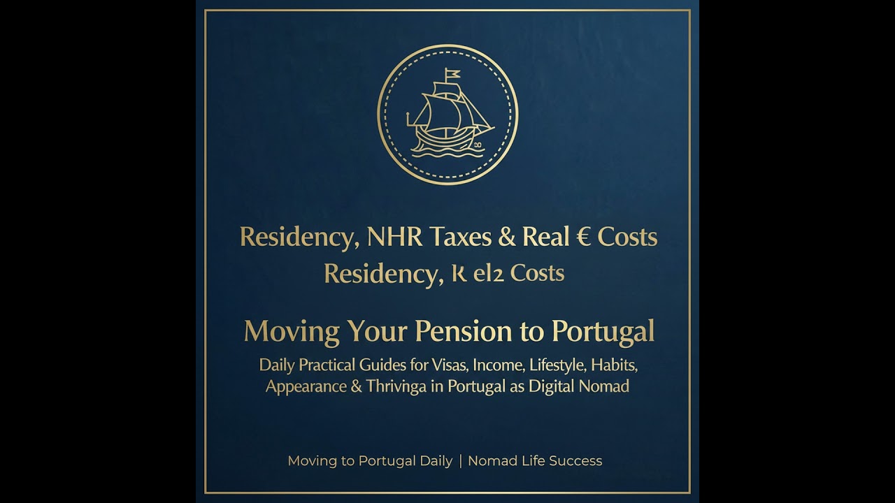 Moving Your Pension to Portugal: Residency, NHR Taxes & Real &euro; Costs