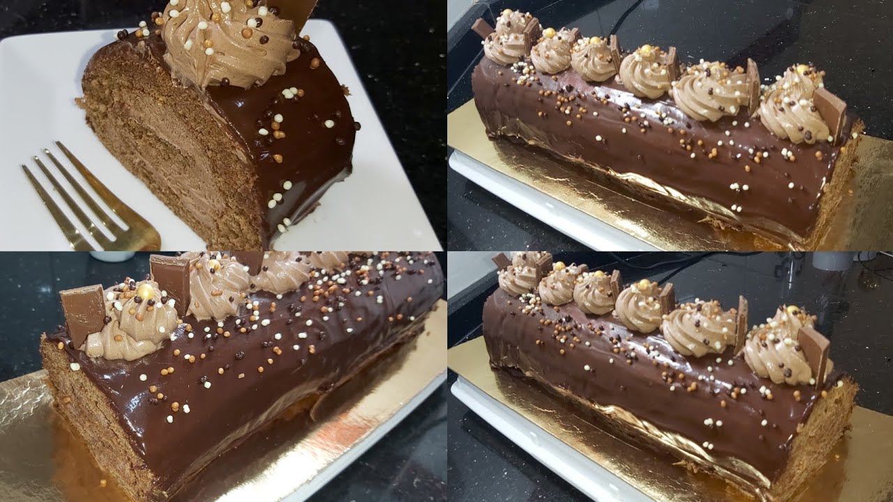كيك رولي او gâteau roulé🎂 بمكونات بسيطه وطريقة مفصلة والقياس بالمغرفة 🥄