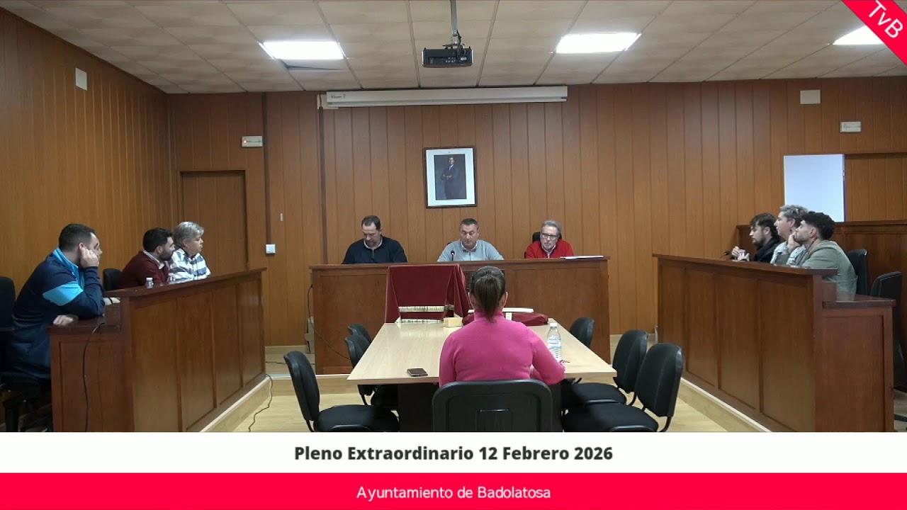 Pleno Extraordinario 12 Febrero 2026