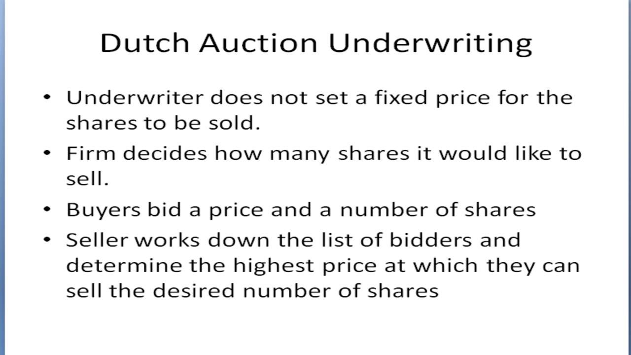 Dutch Auction