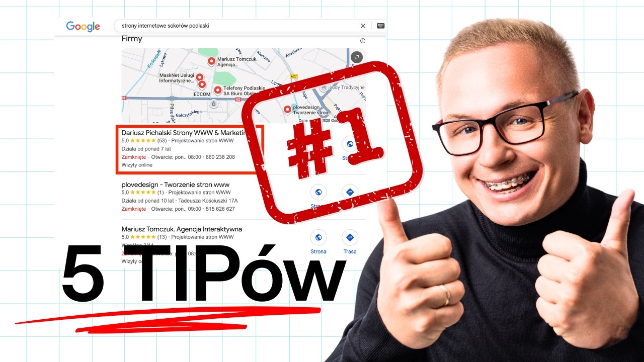 Pozycjonowanie Wizytówki Google Moja Firma Na 1 Miejsce w 2025