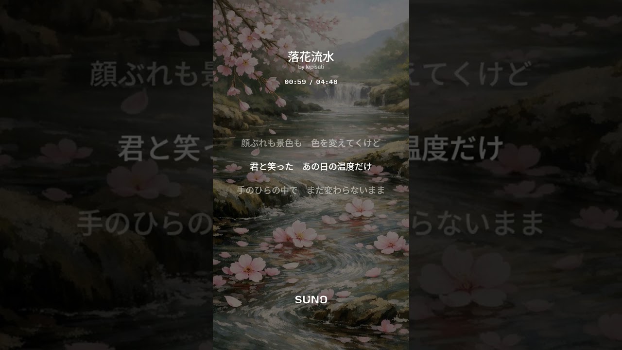 Lepi Sati / 落花流水 (一番のサビのみ) #music #aimusic #pop #jpop