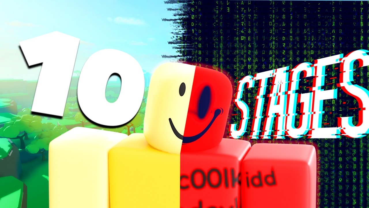10 стадий глюков Roblox