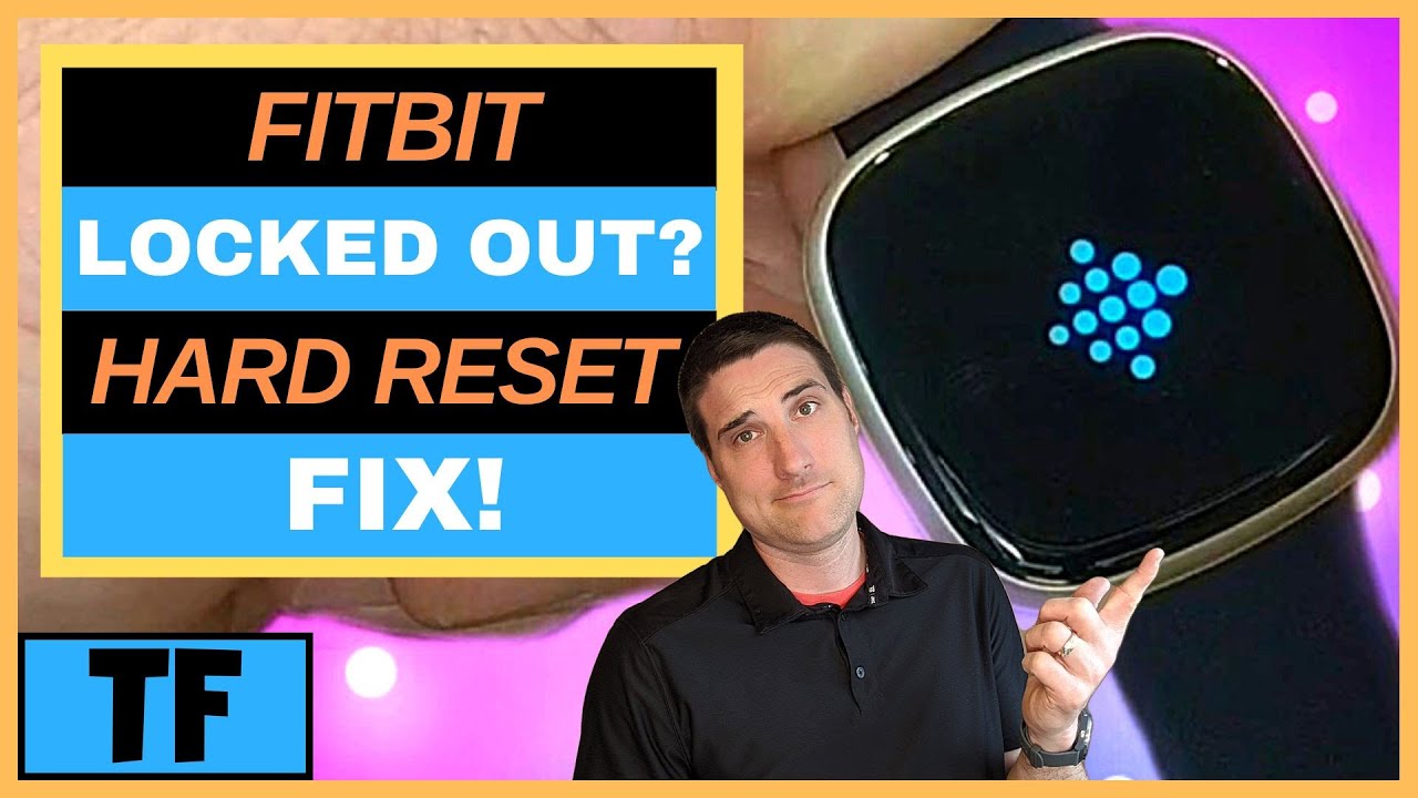 LOCKED FITBIT PROBLEM FIX! Forgotten Pin? Unlock or Hard Factory Reset Versa 3, 4, Sense, 2 Help!