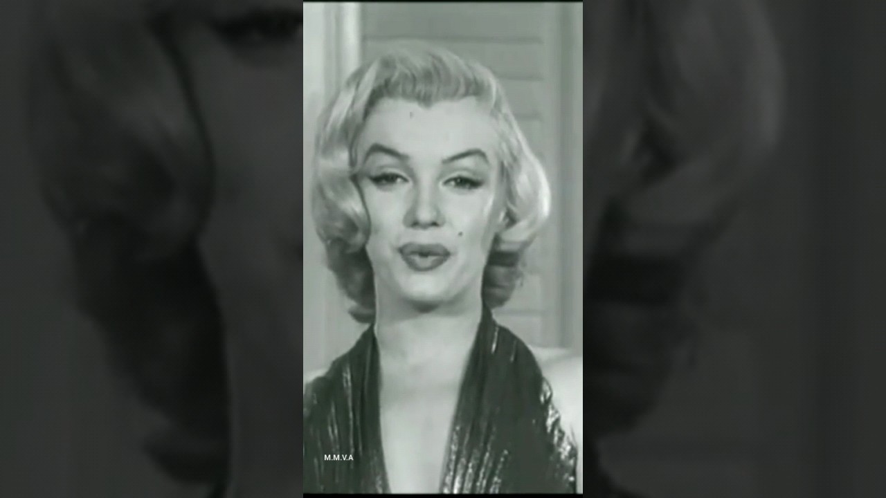 Norma Jeane being Marilyn Monroe the movie star - 1953 Photoplay Awards #shorts #movie #star