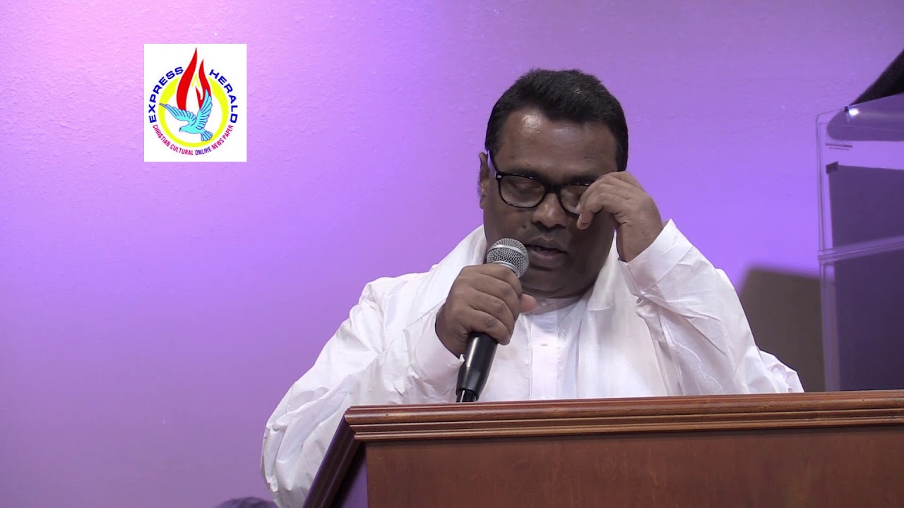 Message By  Pr.Anish  Kavalam Part -1