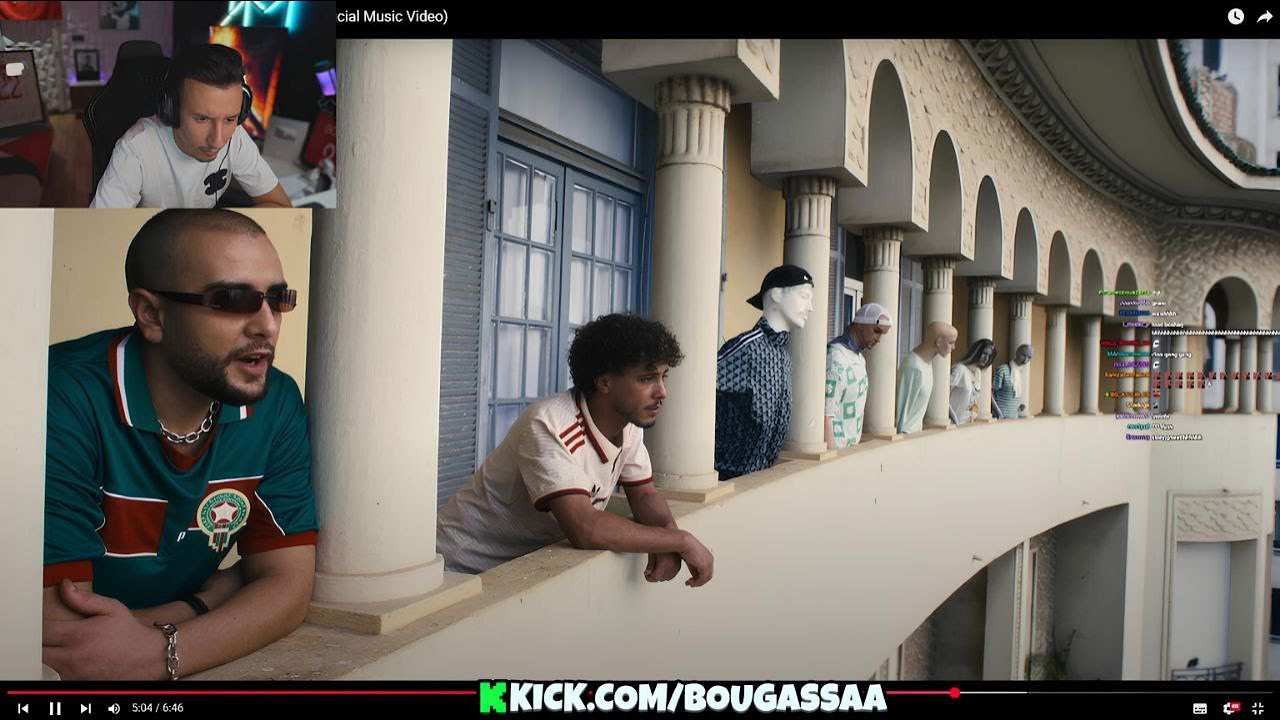 Bougassaa Reaction Draganov - KOUDOUROU X BON COURAGE (Official Music Video)