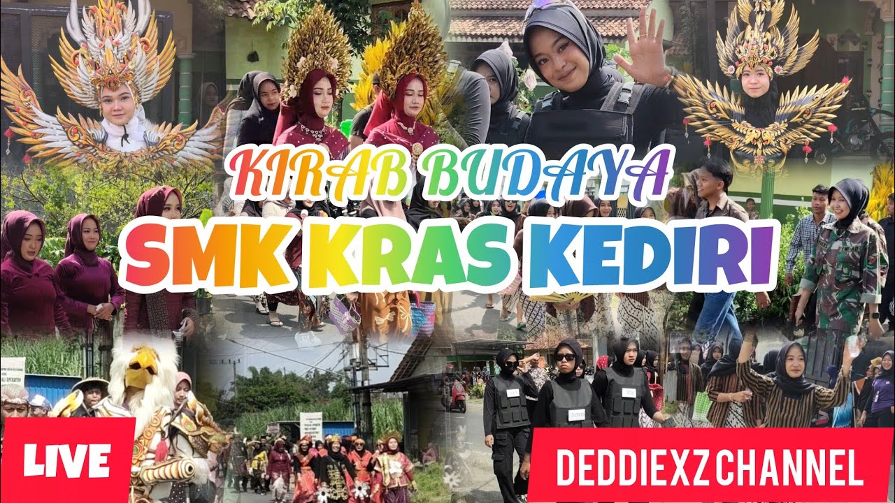 KIRAB BUDAYA SMKN 1 KRAS KEDIRI 2025