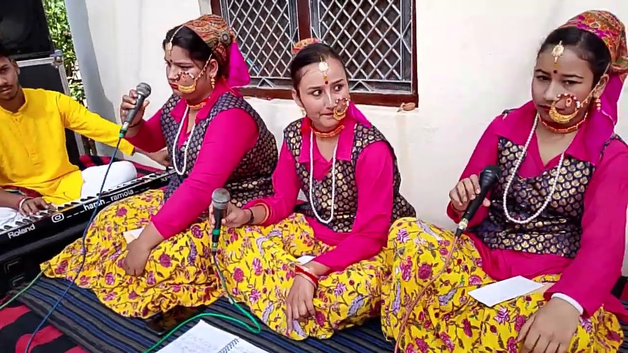 बहुत सुंदर मांगल, कोटद्वार भाभर के झंडीचौड़ में, अंकित बेटा की शादी में बहुत सुंदर प्रस्तुति 🙏🙏