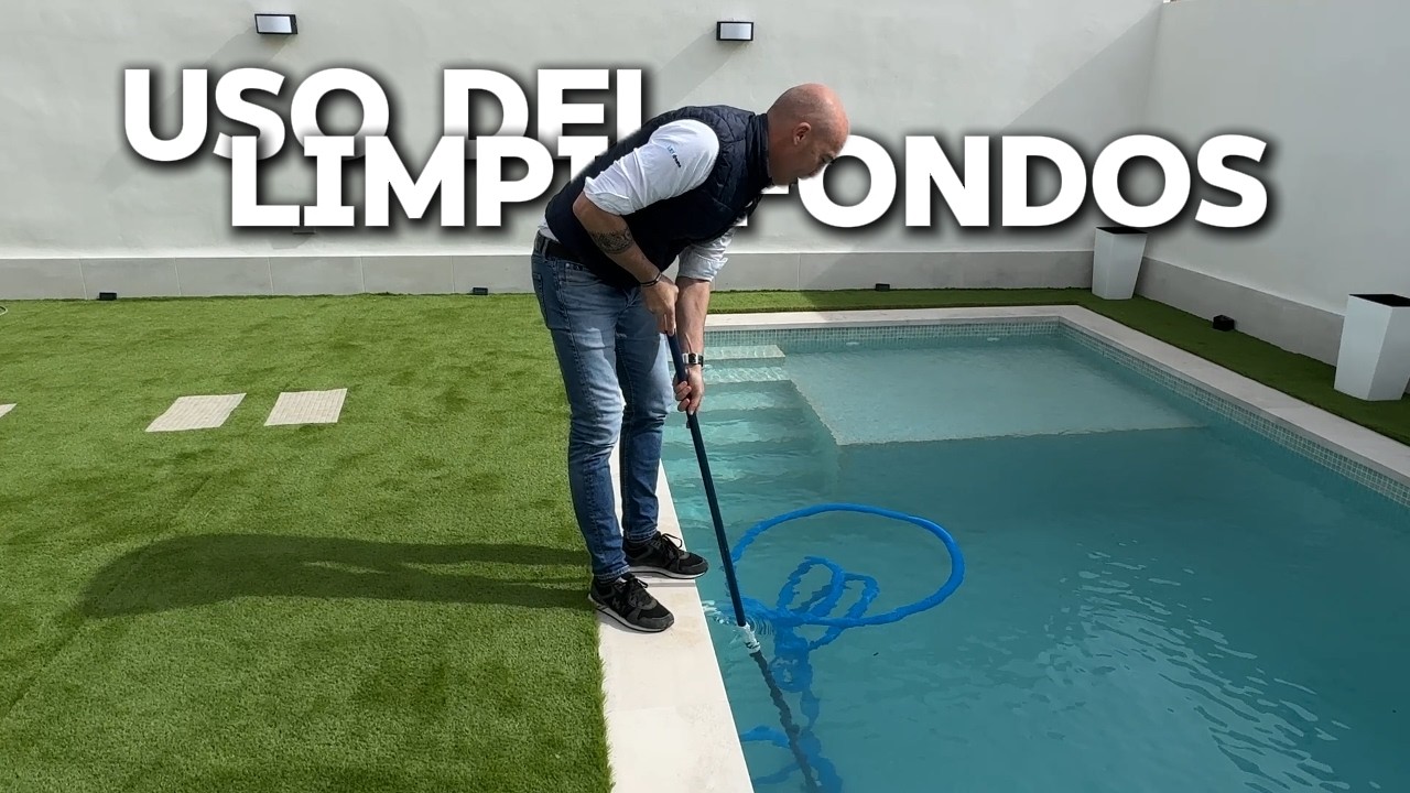 ¿Cómo utilizar el Limpiafondos Manual? 🫧