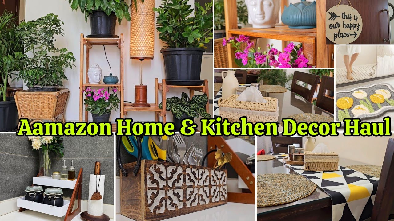 Amazon Home & Kitchen Decor Haul  2025 - New & Unique Home Decor Products || For Home Makeover