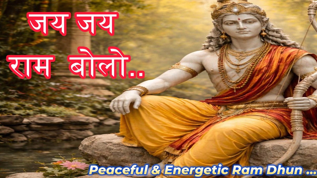 जय जय राम बोलो /Ram Ram Ram Dhun /Powerful Ram Naam Jap /Peaceful & Energetic Ram Dhun #ramdhun II