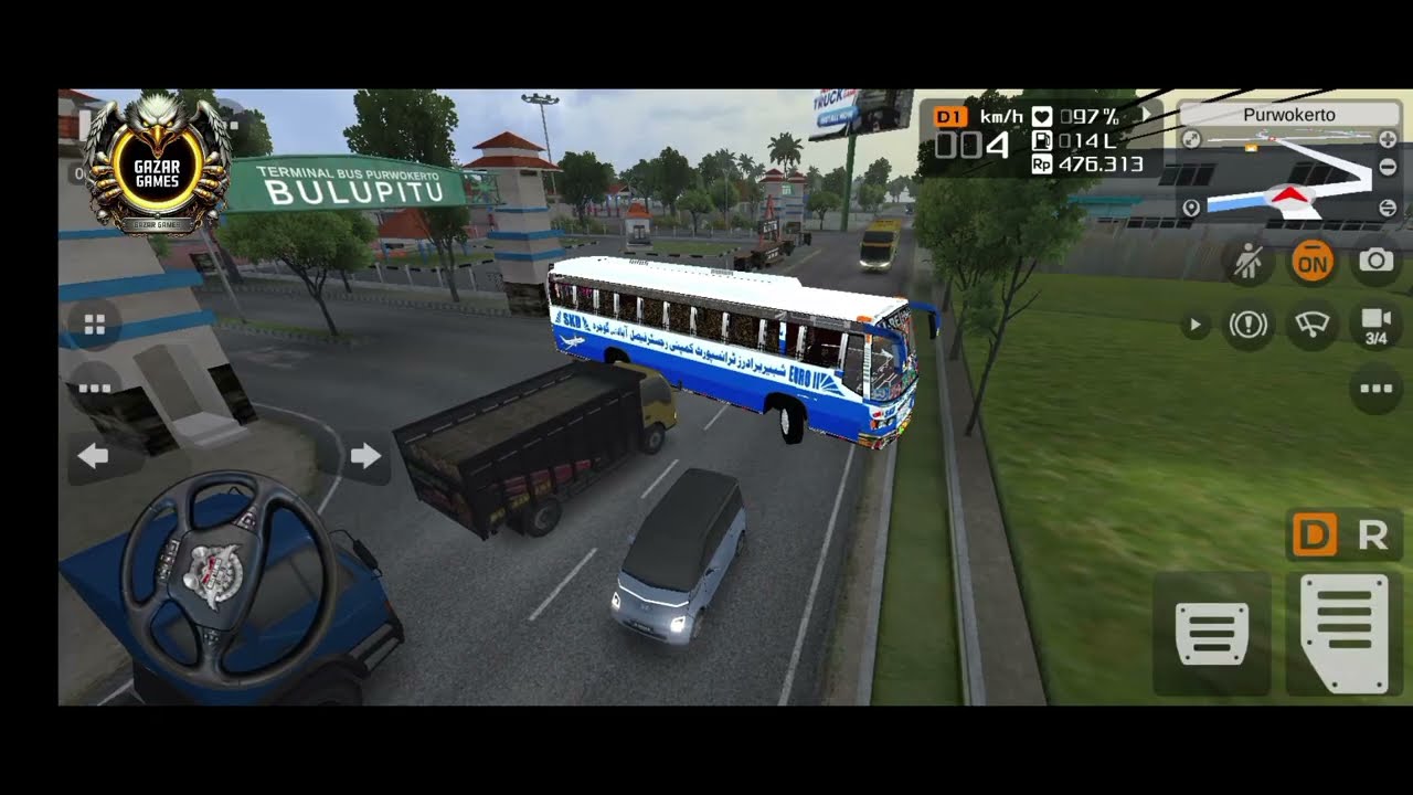 ✔️ City bus driver missions with real drive simulator mechanics in bus game 2026