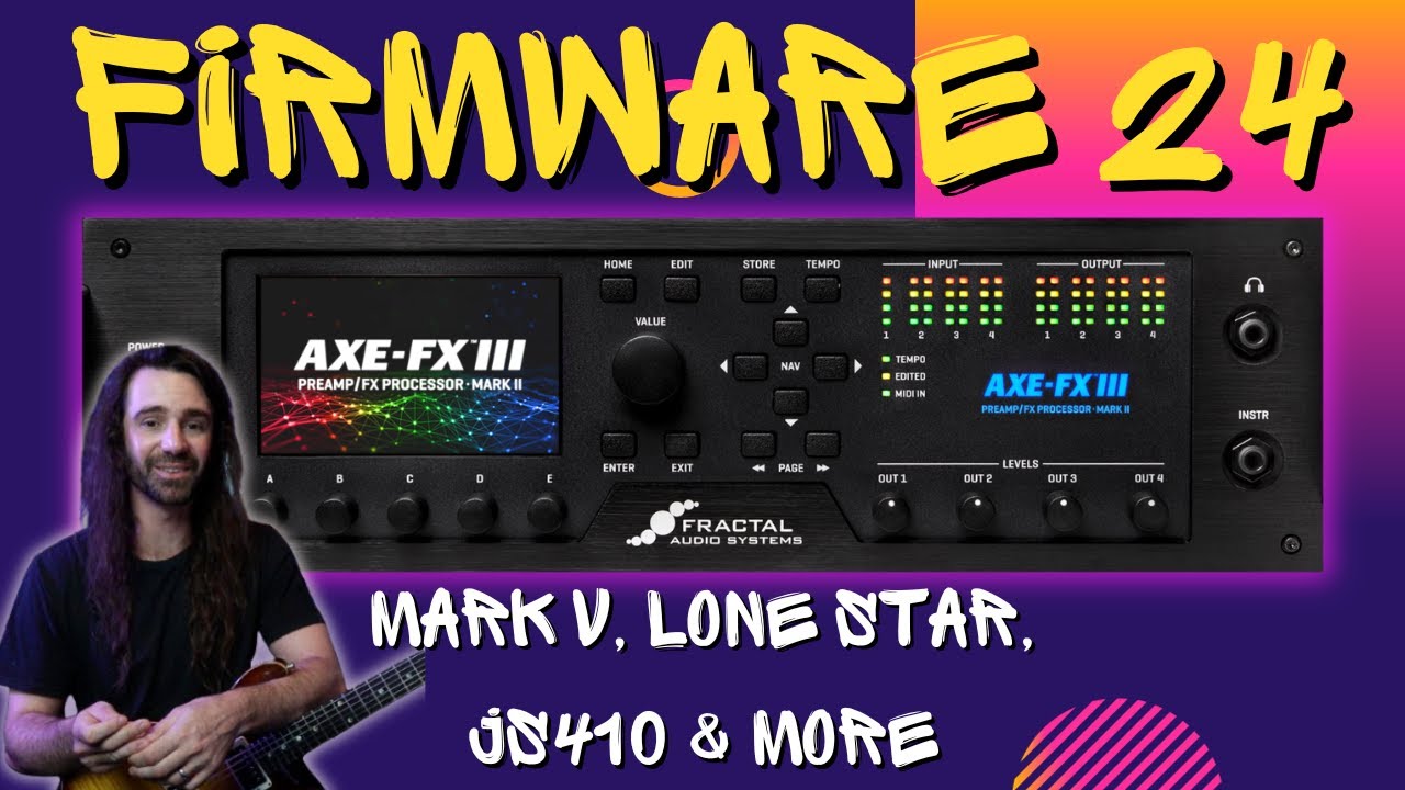 Новые модели Mesa Mark V и многое другое | Прошивка Axe-Fx III 24