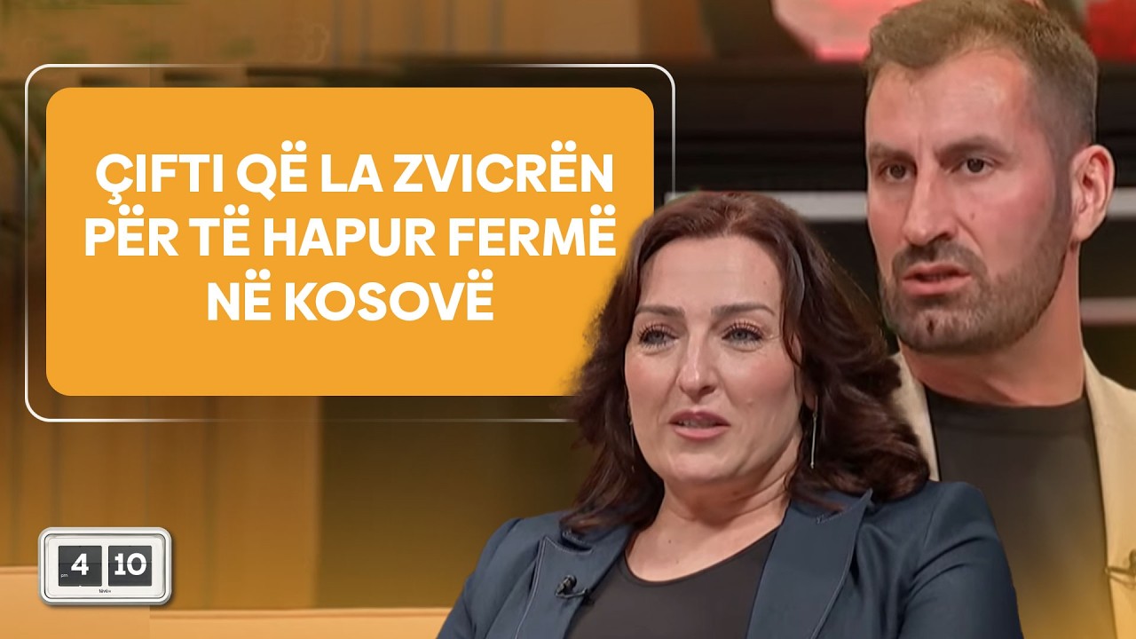 Çifti që la Zvicrën për të hapur fermë të lopëve në Kosovë