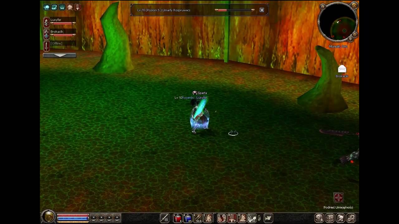 METIN2.PL MONOLIT Luxyfer vs UMARŁY ROZPRUWACZ (DEATH REAPER)