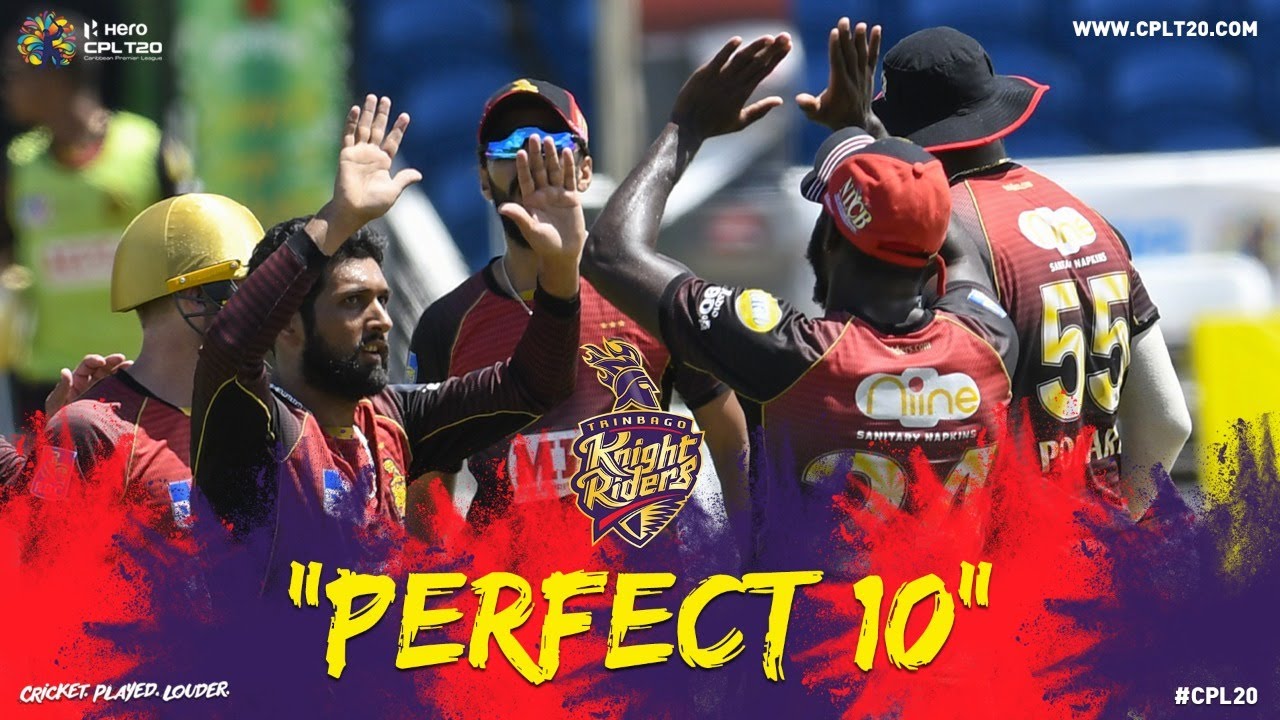 TRINBAGO KNIGHT RIDERS THE PERFECT 10 - #CPL20 #CricketPlayedLouder #TrinbagoKnightRiders