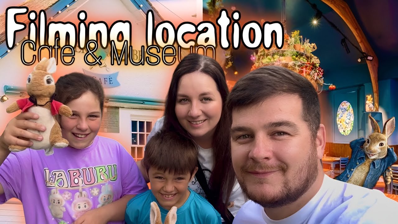 Peter rabbit FILMING LOCATIONS - Peter rabbit cafe & museum + A tour of Windermere &  Ambleside 🐇🥕☀️