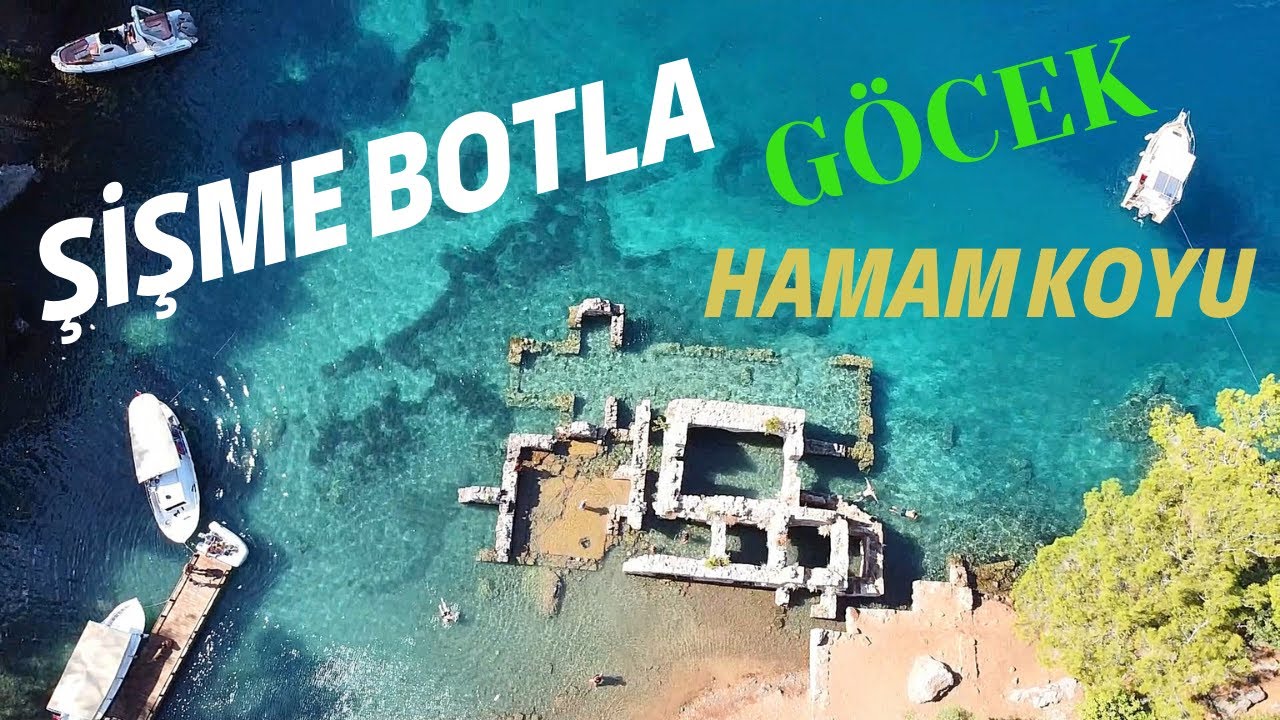 KARAVAN TATİLİMİZDE GÖCEK'DE KENDİ TEKNEMİZLE HAMAM KOYUNA GİTTİK