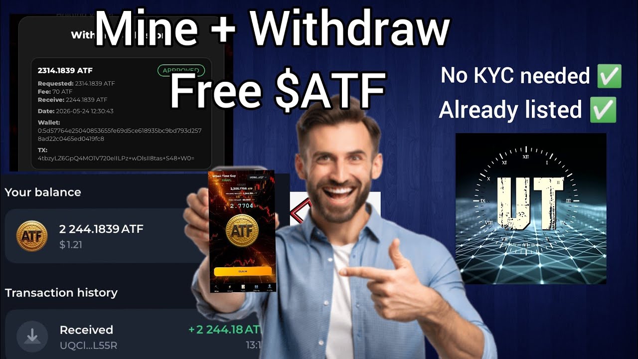 ATF Review | How to withdraw free $ATF and how to accumulate more.
