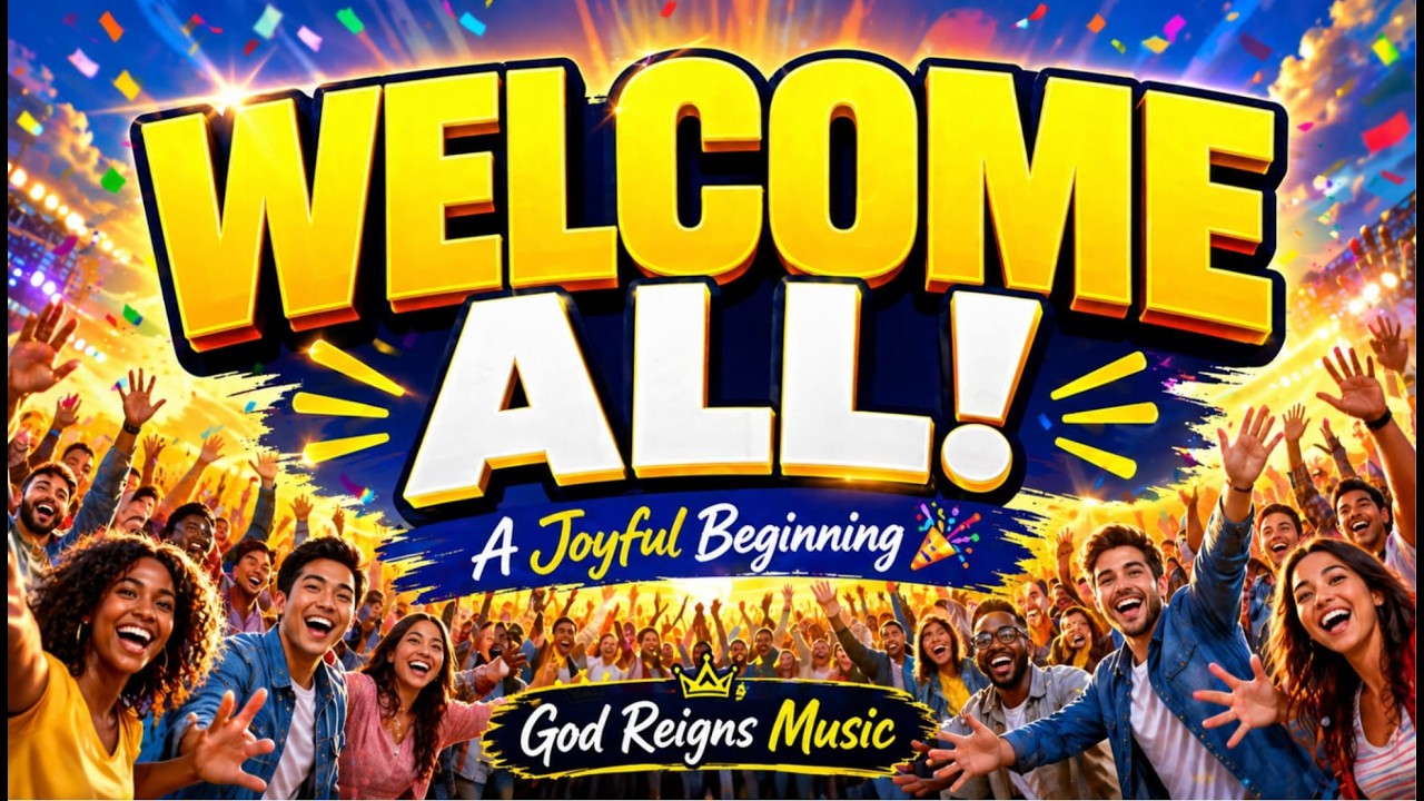 WELCOME ALL! 🎉 | Best Welcome Song for Any Event | Happy & Energetic Opening Song