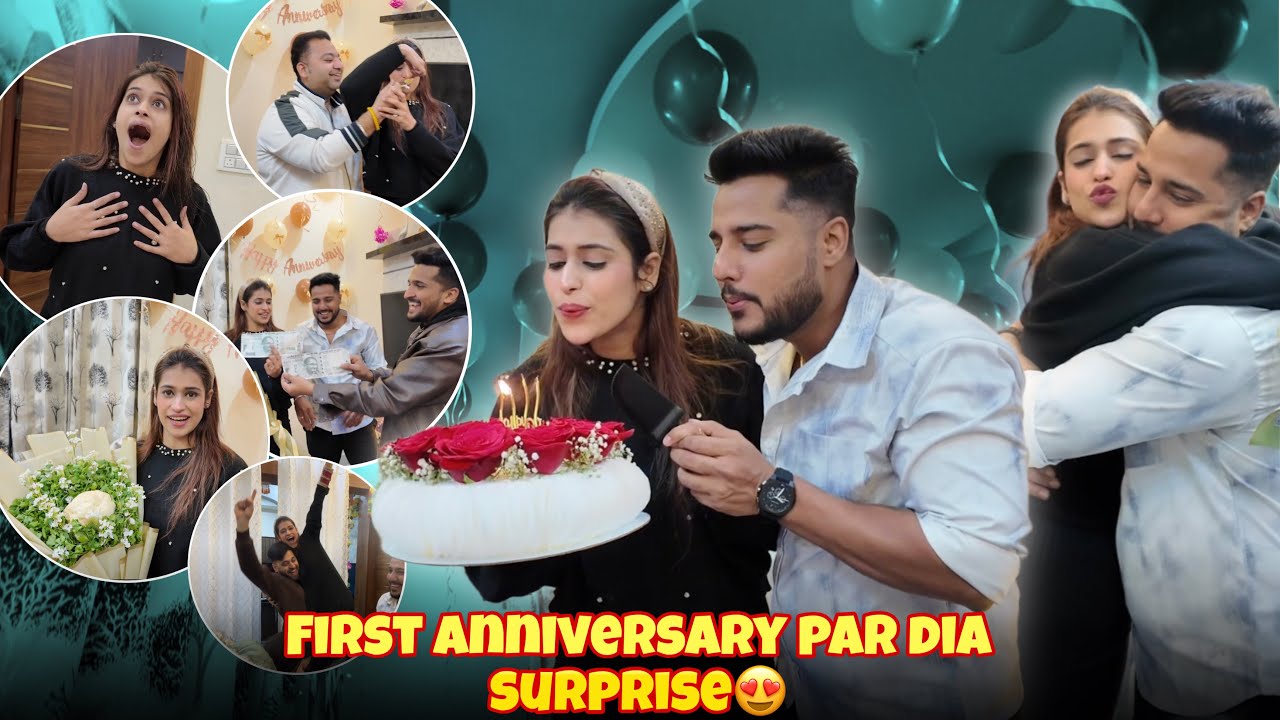 First Anniversary Par Dia Surprise 😍