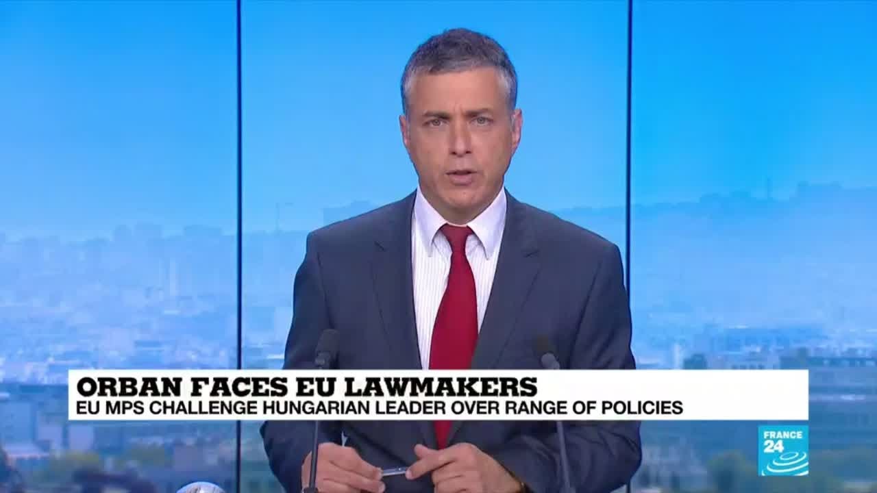 Orban faces EU lawmakers: Should article 7 be invoked?
