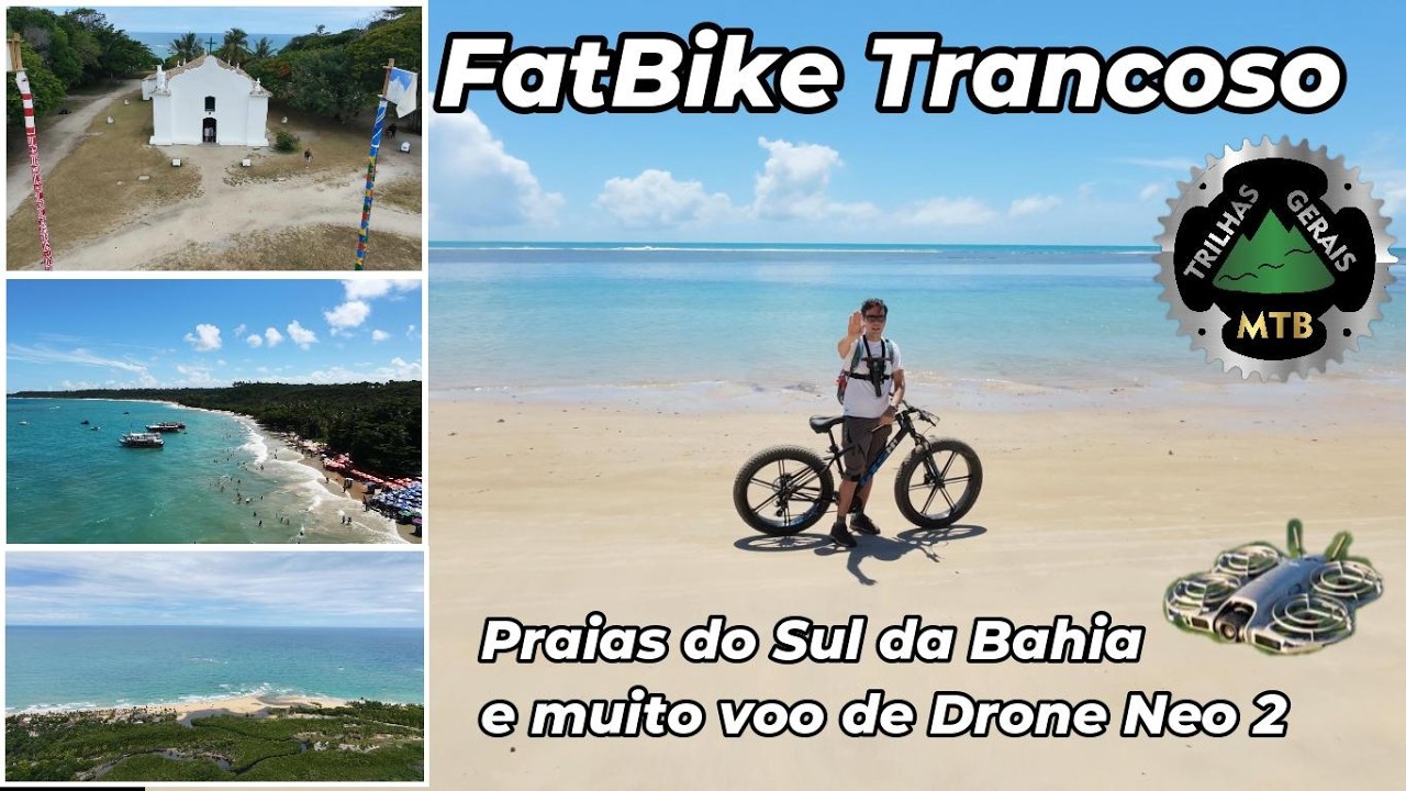 Melhor Pedal Fat Bike em Trancoso - Praias do Sul e Muito Drone! FEV 2026