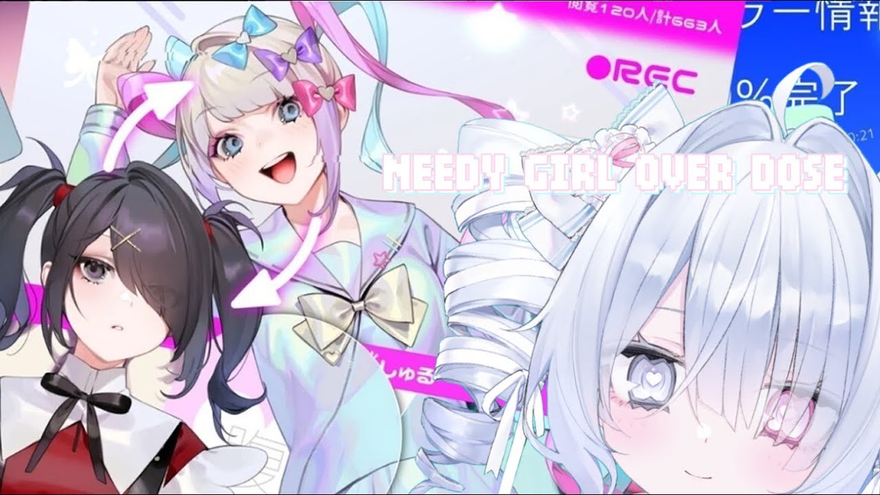 【#超てんちゃん  】NEEDY GIRL OVERDOSE 初プレイはいしんつー