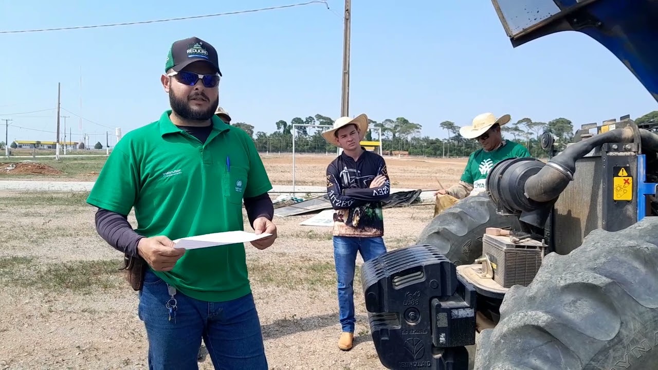 Capacitação do Senar Operação de tratores Agrícolas. Alta Floresta/MT